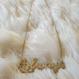 [3/45 SALE] Always Harry Potter necklace